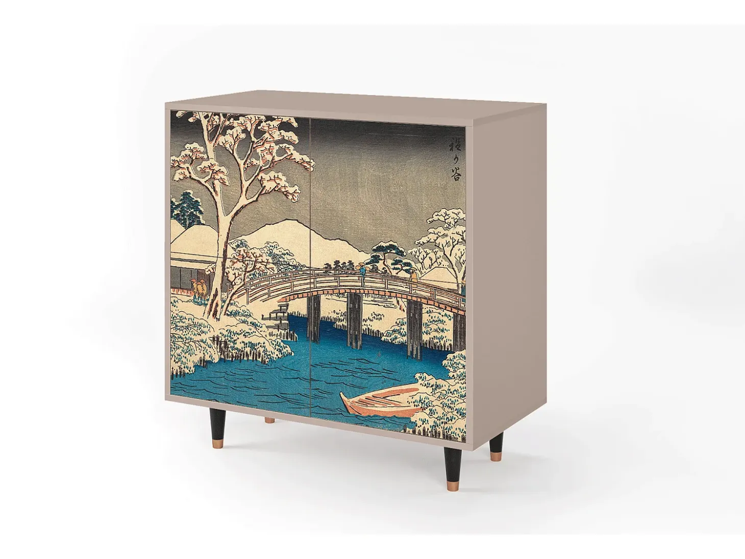 Aparador - 94x96x48 cm - BS3 - Katabira River, Latte