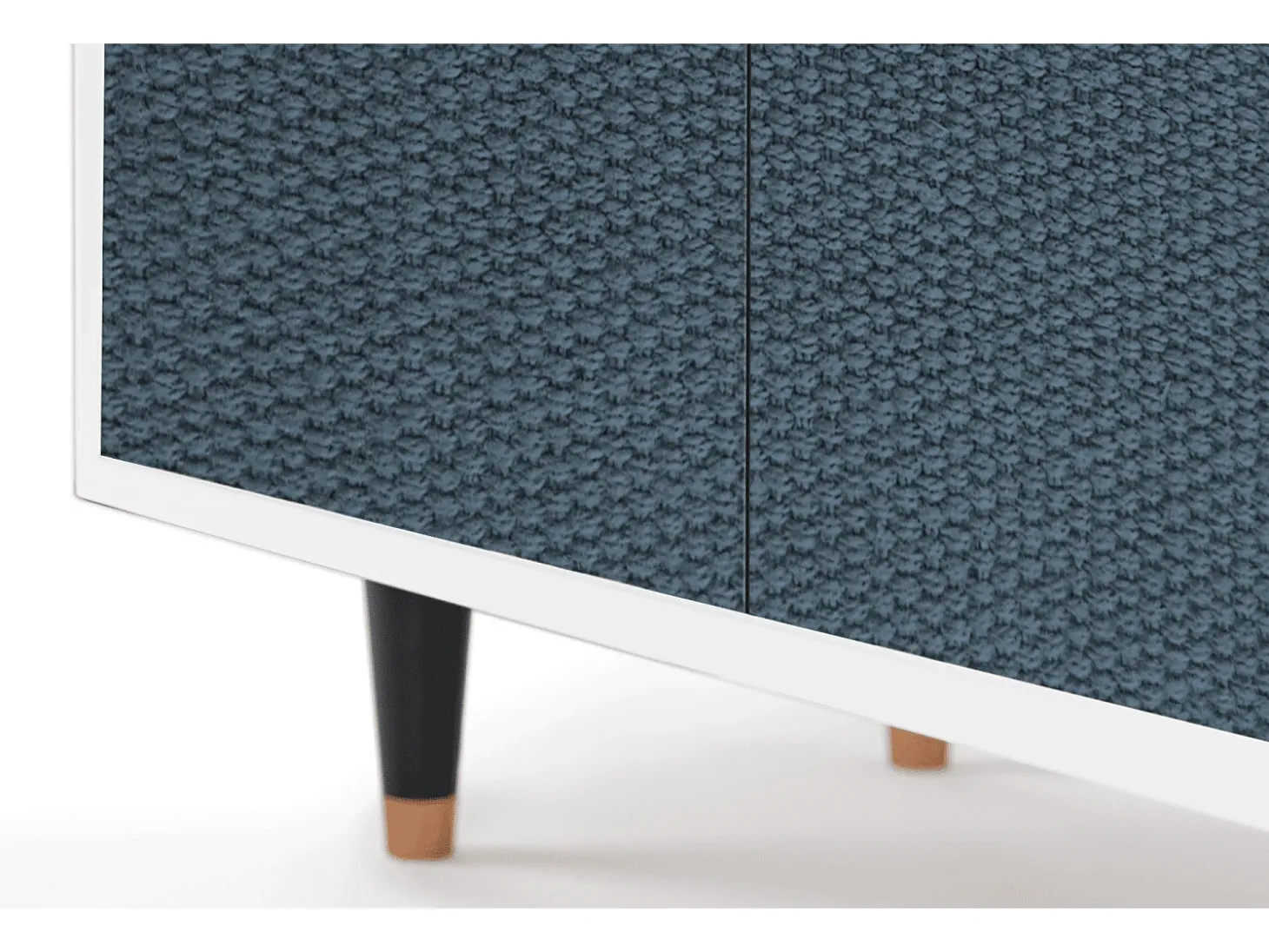 Aparador - 94x96x48 cm - BS3 - Knitted Pattern, Blanco