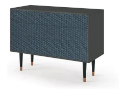 Aparador - 115x85x48 cm - BS4 - Knitted Pattern, Antracita