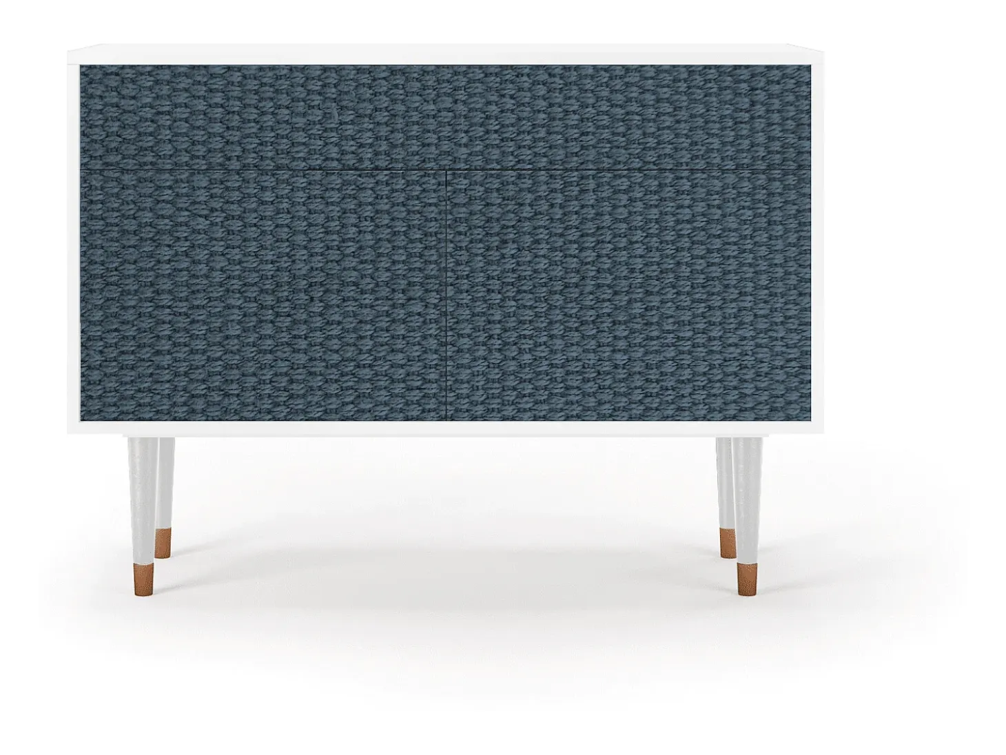 Aparador - 115x85x48 cm - BS4 - Knitted Pattern, Blanco