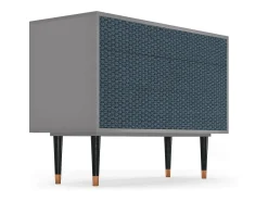 Aparador - 115x85x48 cm - BS4 - Knitted Pattern, Gris