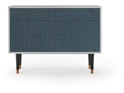 Aparador - 115x85x48 cm - BS4 - Knitted Pattern, Gris