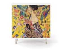 Aparador - 94x96x48 cm - BS3 - Lady with Fan by Klimt, Blanco