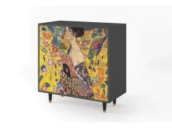Aparador - 94x96x48 cm - BS3 - Lady with Fan by Klimt, Antracita