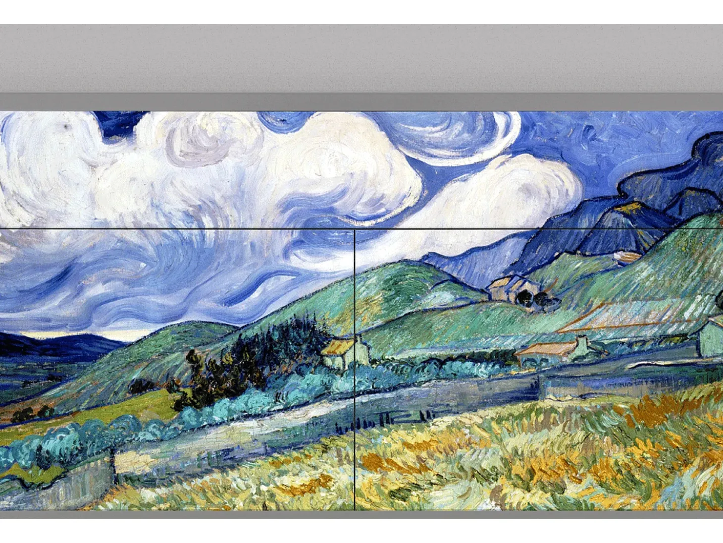 Aparador - 115x85x48 cm - BS4 - Landscape, Gris