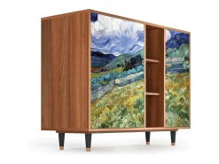 Aparador - 125x98x48 cm - BS2 - Landscape, Nogal