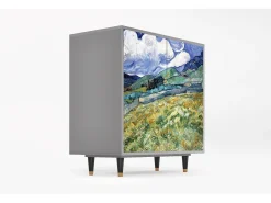 Aparador - 94x96x48 cm - BS3 - Landscape, Gris