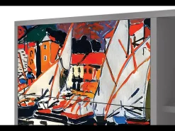 Aparador - 125x98x48 cm - BS2 - Le Séchage des voiles , Gris
