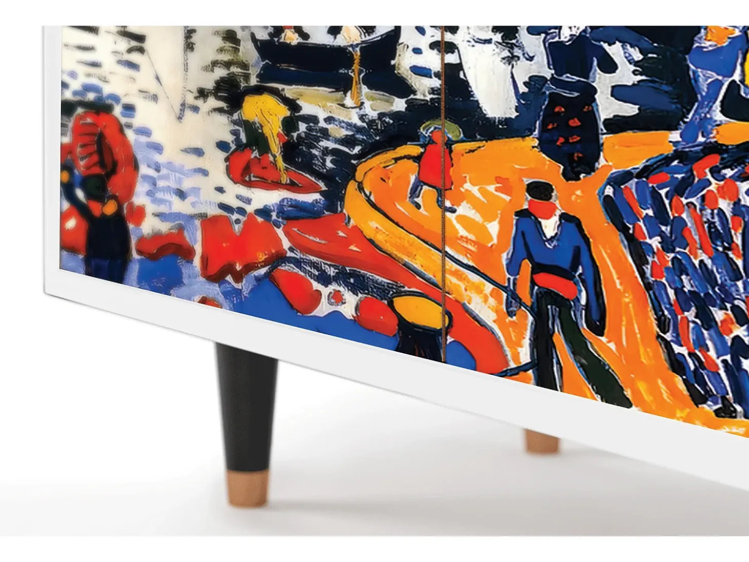 Aparador - 94x96x48 cm - BS3 - Le Séchage des voiles , Blanco