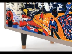 Aparador - 94x96x48 cm - BS3 - Le Séchage des voiles , Latte