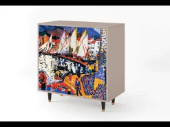 Aparador - 94x96x48 cm - BS3 - Le Séchage des voiles , Latte