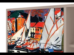 Aparador - 125x98x48 cm - BS2 - Le Séchage des voiles , Latte