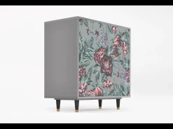 Aparador - 94x96x48 cm - BS3 - Light Peonies, Gris