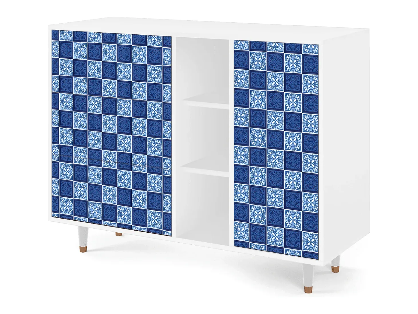 Aparador - 125x98x48 cm - BS2 - Light Path, Blanco