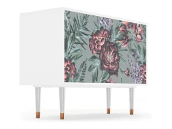 Aparador - 115x85x48 cm - BS4 - Light Peonies, Blanco