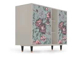 Aparador - 125x98x48 cm - BS2 - Light Peonies, Arena