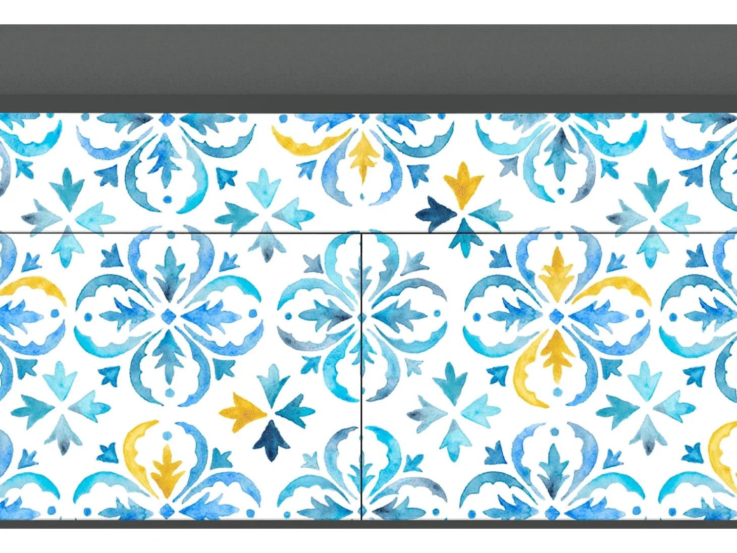 Aparador - 115x85x48 cm - BS4 - Lisbon Flover, Antracita
