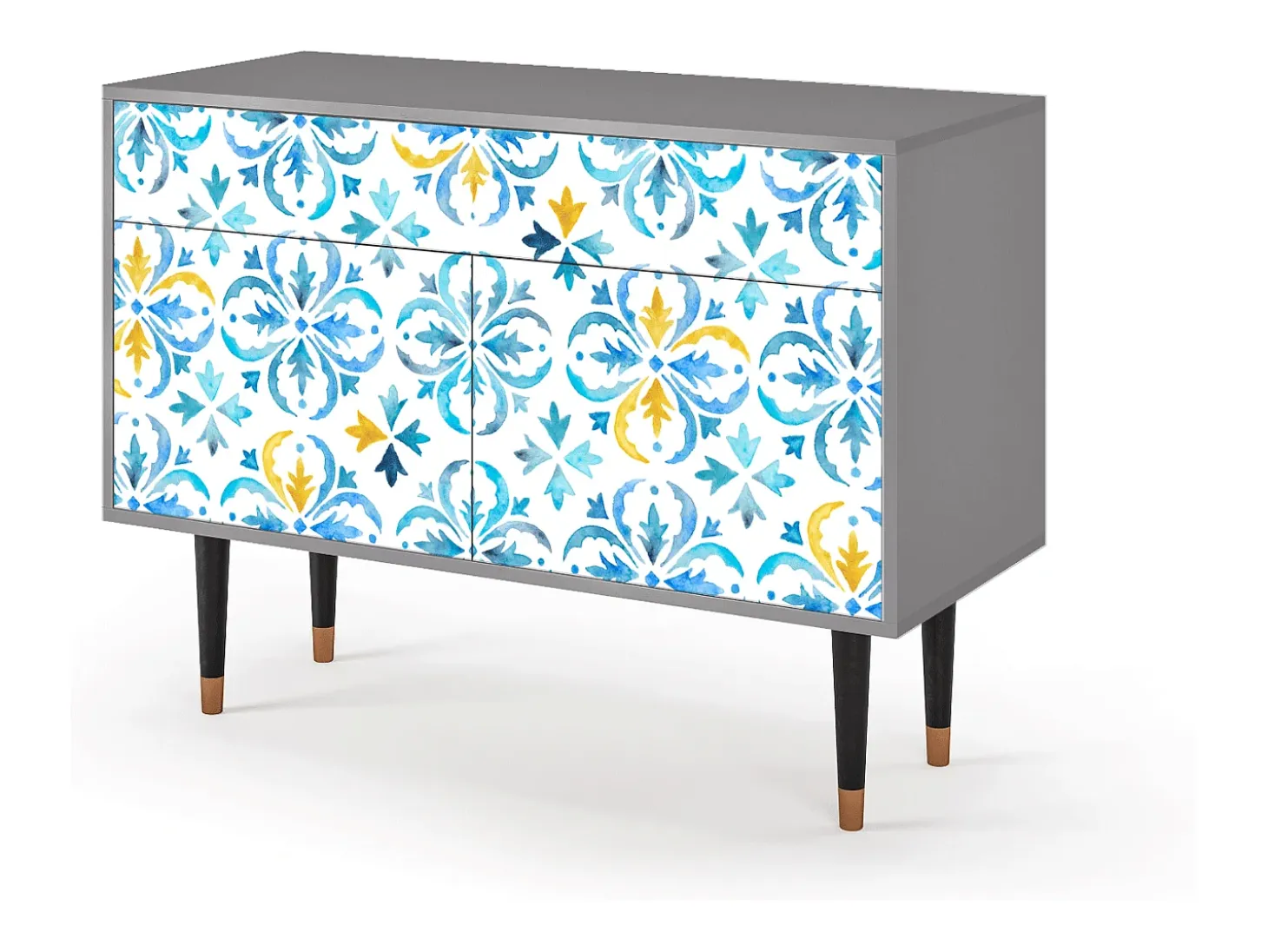 Aparador - 115x85x48 cm - BS4 - Lisbon Flover, Gris