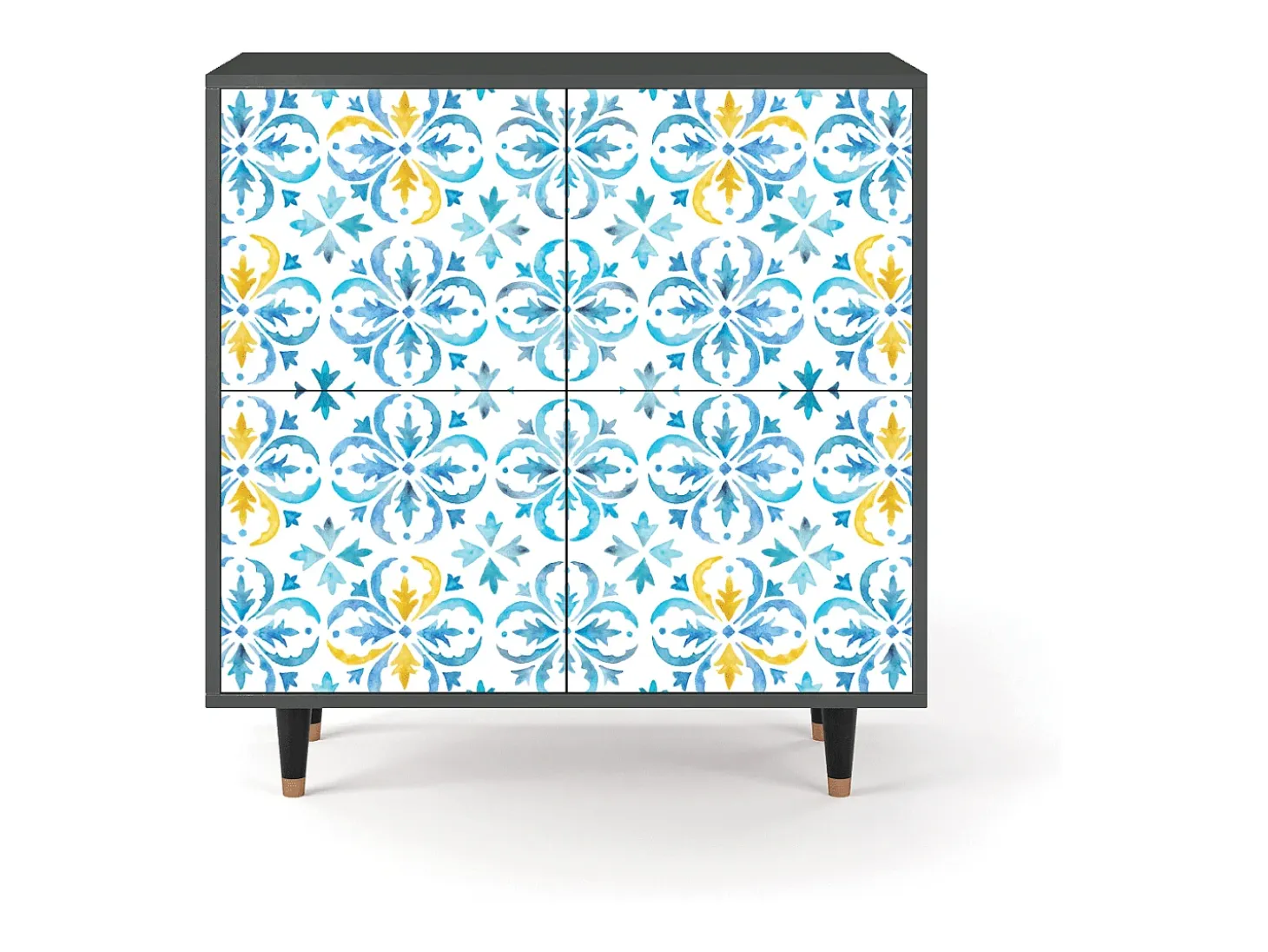 Aparador - 94x96x48 cm - BS3 - Lisbon Flover, Antracita