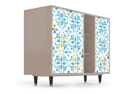 Aparador - 125x98x48 cm - BS2 - Lisbon Flover, Latte