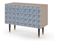 Aparador - 115x85x48 cm - BS4 - Lovely Cornflowers, Latte