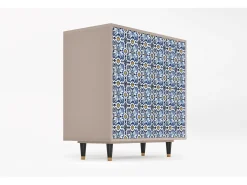 Aparador - 94x96x48 cm - BS3 - Lovely Cornflowers, Latte