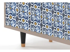 Aparador - 94x96x48 cm - BS3 - Lovely Cornflowers, Latte
