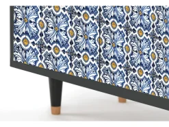 Aparador - 94x96x48 cm - BS3 - Lovely Cornflowers, Antracita