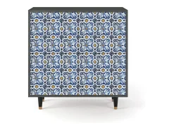 Aparador - 94x96x48 cm - BS3 - Lovely Cornflowers, Antracita