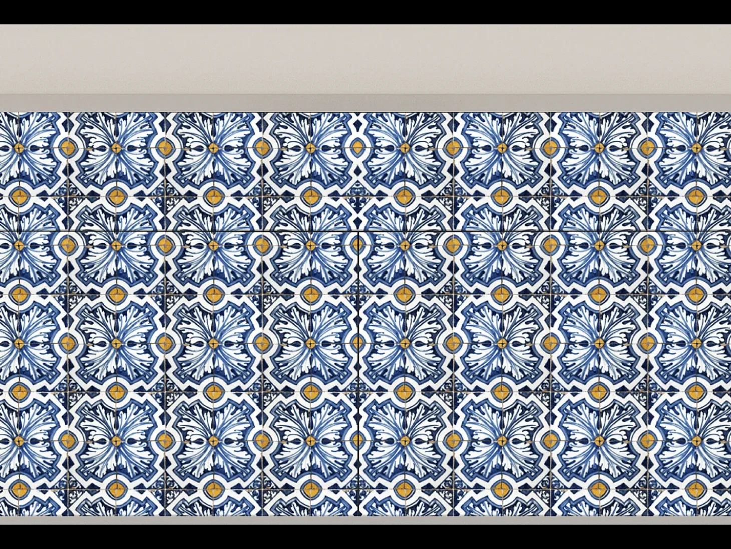 Aparador - 115x85x48 cm - BS4 - Lovely Cornflowers, Arena