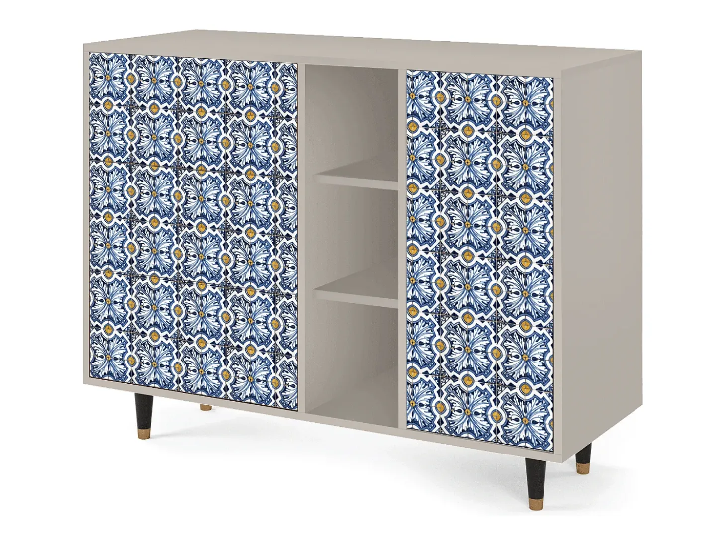 Aparador - 125x98x48 cm - BS2 - Lovely Cornflowers, Arena