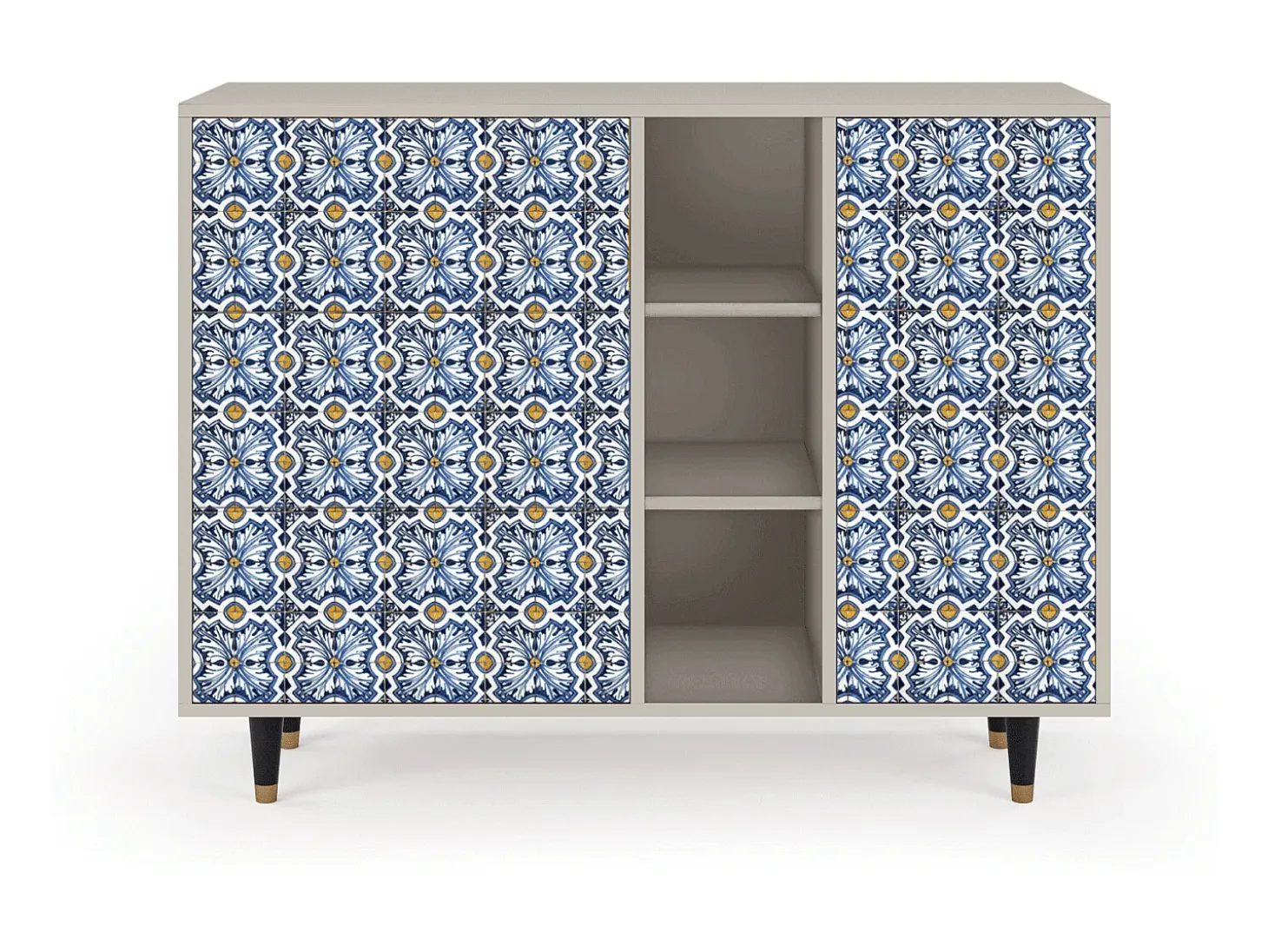 Aparador - 125x98x48 cm - BS2 - Lovely Cornflowers, Arena