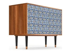 Aparador - 115x85x48 cm - BS4 - Lovely Cornflowers, Nogal