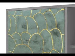 Aparador - 125x98x48 cm - BS2 - Magnificent Water Lily, Gris
