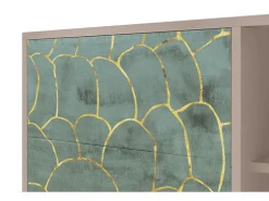 Aparador - 125x98x48 cm - BS2 - Magnificent Water Lily, Latte