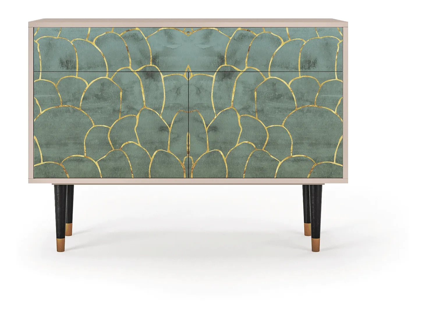 Aparador - 115x85x48 cm - BS4 - Magnificent Water Lily, Latte