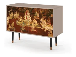 Aparador - 115x85x48 cm - BS4 - Malyavan, Latte