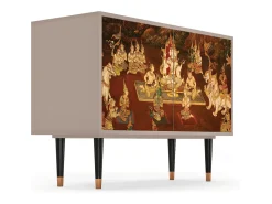 Aparador - 115x85x48 cm - BS4 - Malyavan, Latte