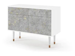 Aparador - 115x85x48 cm - BS4 - Mariana Trench, Blanco