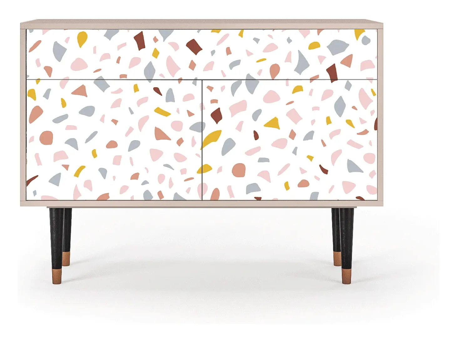 Aparador - 115x85x48 cm - BS4 - Marmelade Cheese, Latte