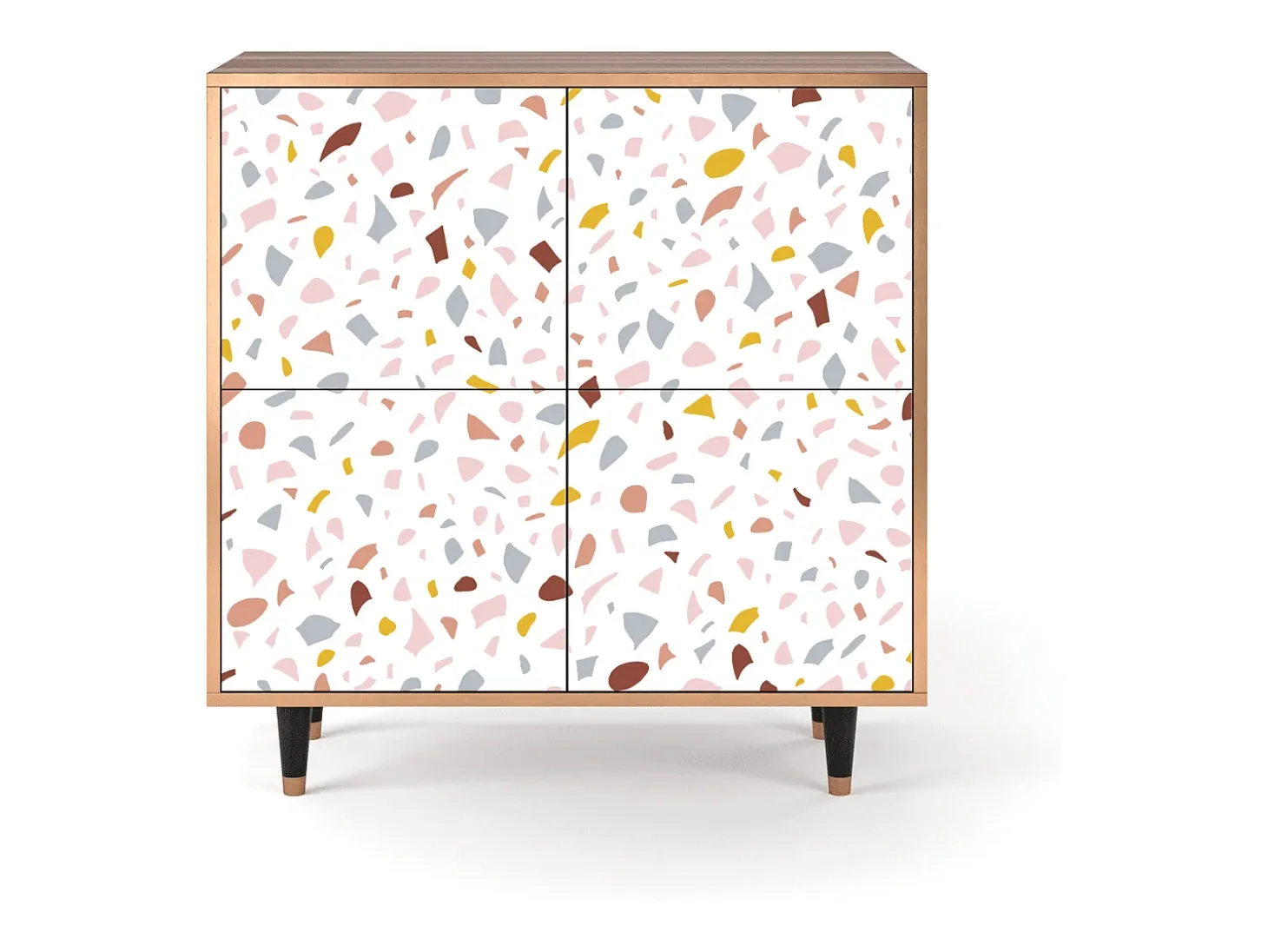Aparador - 94x96x48 cm - BS3 - Marmelade Cheese, Nogal