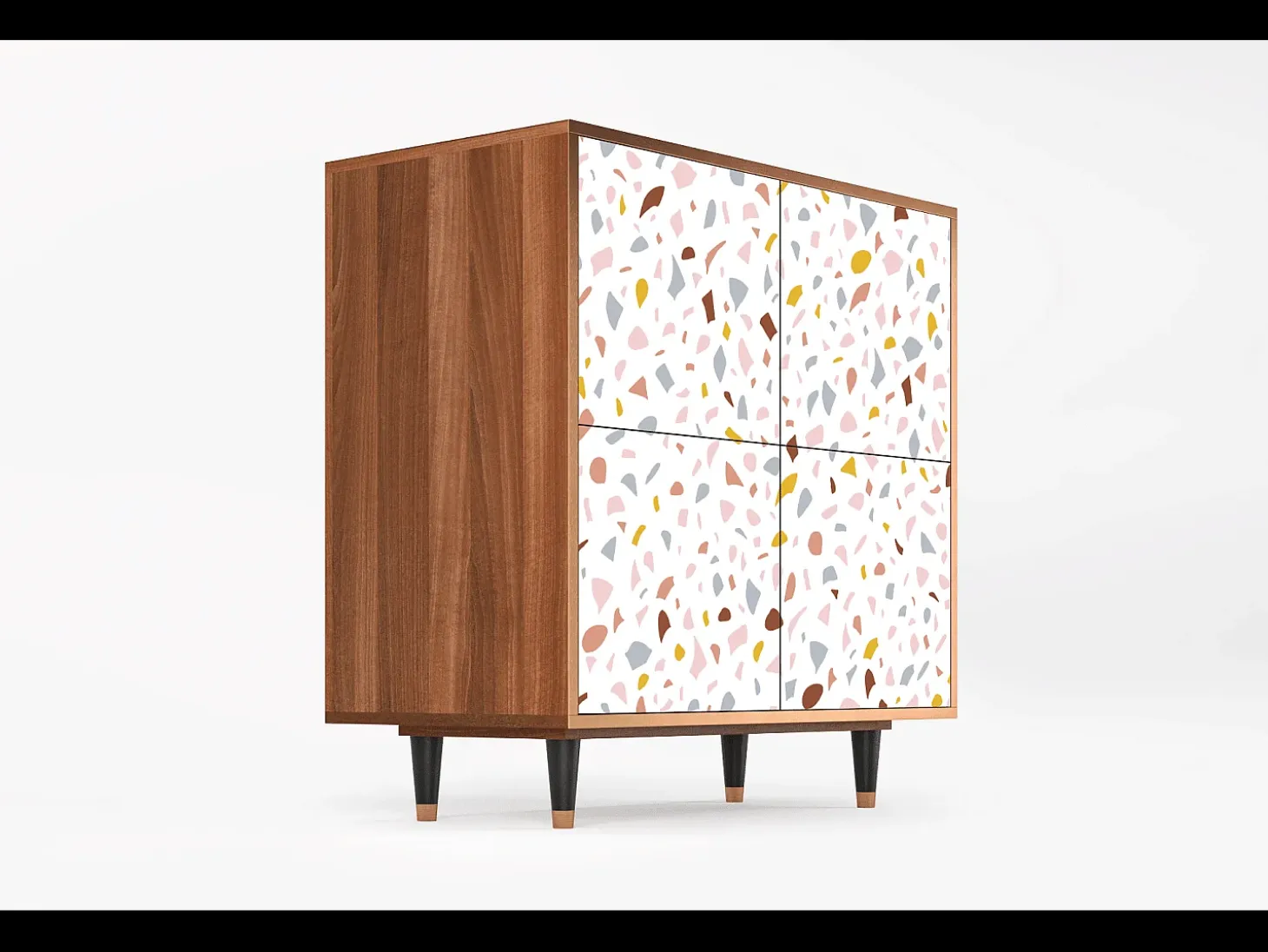Aparador - 94x96x48 cm - BS3 - Marmelade Cheese, Nogal