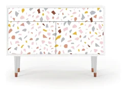 Aparador - 115x85x48 cm - BS4 - Marmelade Cheese, Blanco