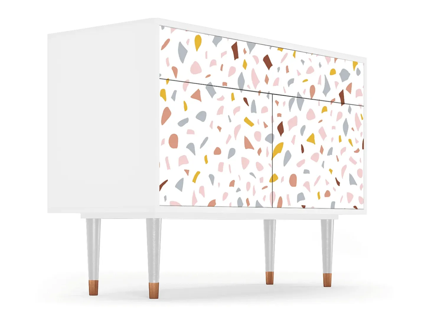Aparador - 115x85x48 cm - BS4 - Marmelade Cheese, Blanco