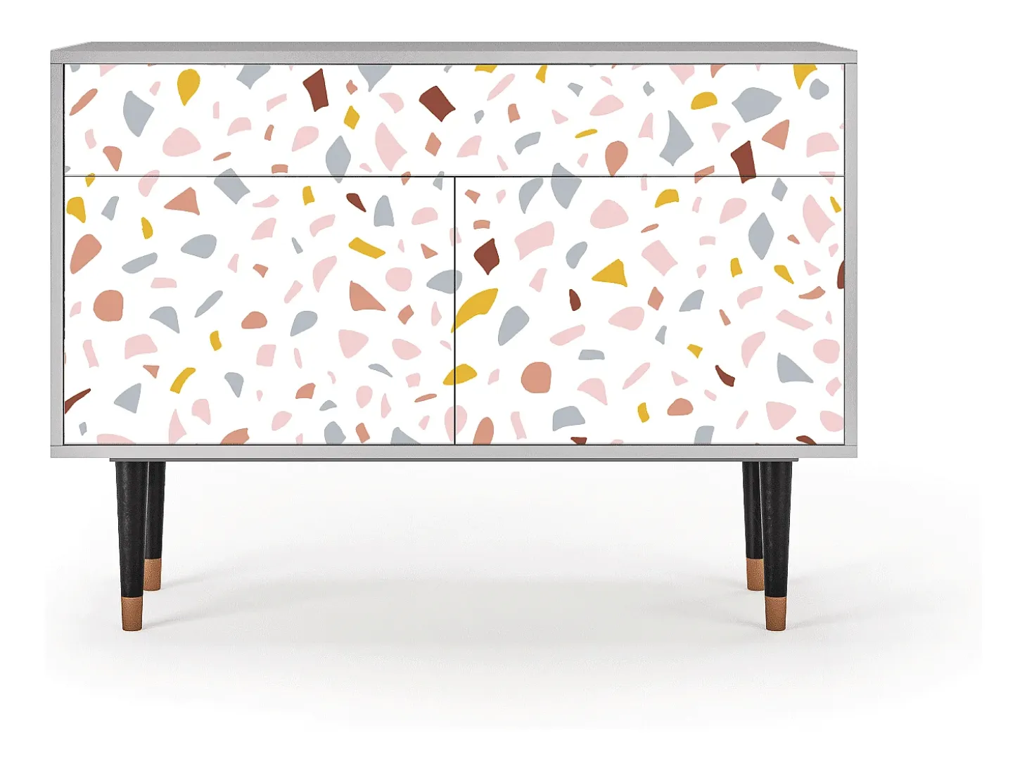 Aparador - 115x85x48 cm - BS4 - Marmelade Cheese, Gris