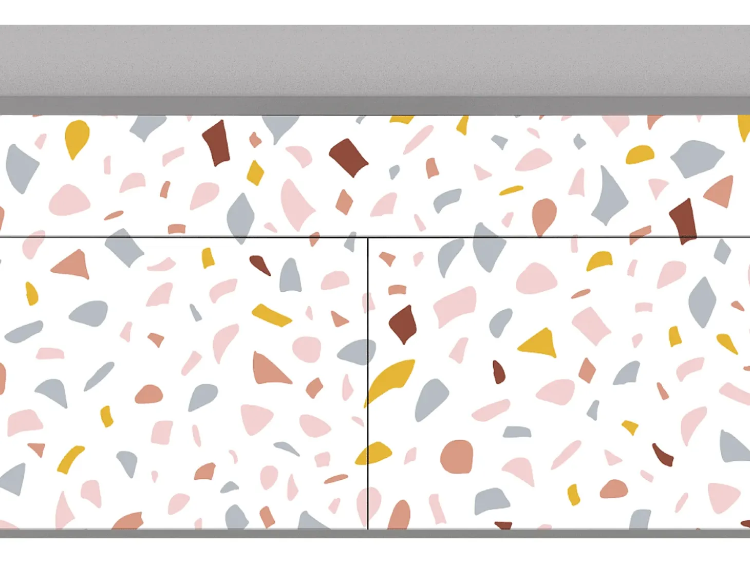 Aparador - 115x85x48 cm - BS4 - Marmelade Cheese, Gris