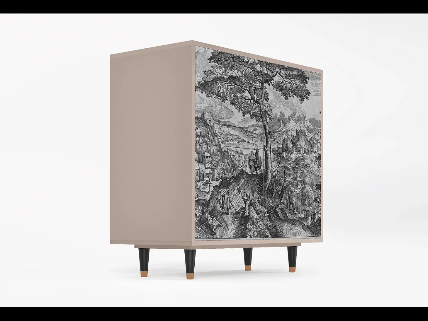 Aparador - 94x96x48 cm - BS3 - Milites Requiescentes, Latte