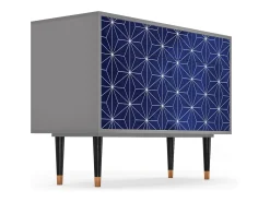 Aparador - 115x85x48 cm - BS4 - Milky Way, Gris