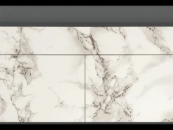 Aparador - 115x85x48 cm - BS4 - Milk Marble, Antracita