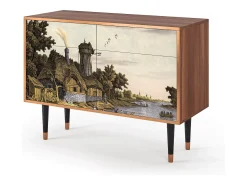 Aparador - 115x85x48 cm - BS4 - Mill along a River, Nogal